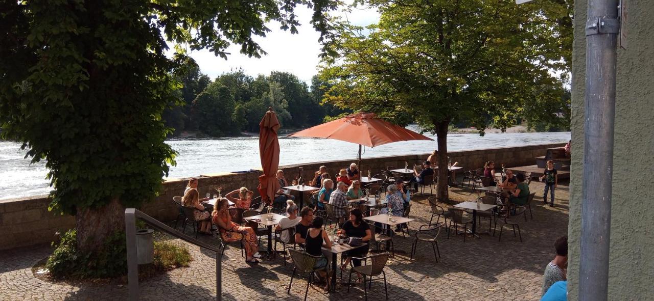 Grosses Zimmer Bad Kueche Wohnzimmer Terasse Garten Zentral Ruhig Landsberg am Lech Buitenkant foto